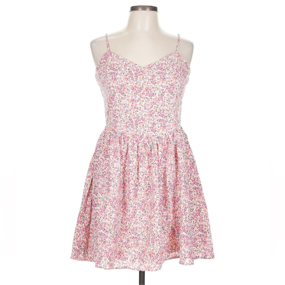 Love, Fire Multicolor Floral Dress